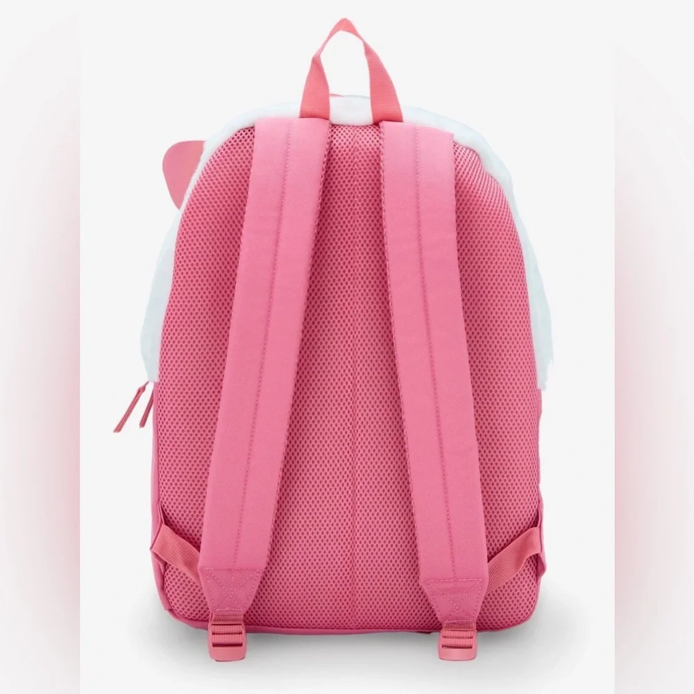 Sanrio Pink Backpack with 3D Bow and Charms- New